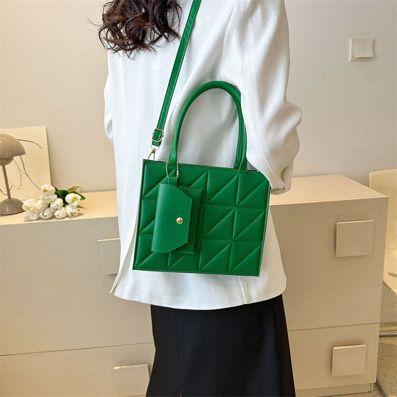 Portable Square Tots  Handbag