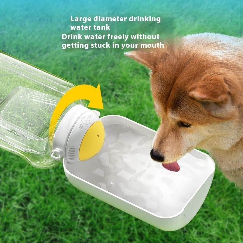 Pet Water Dispenser And Food Integrated Bowl