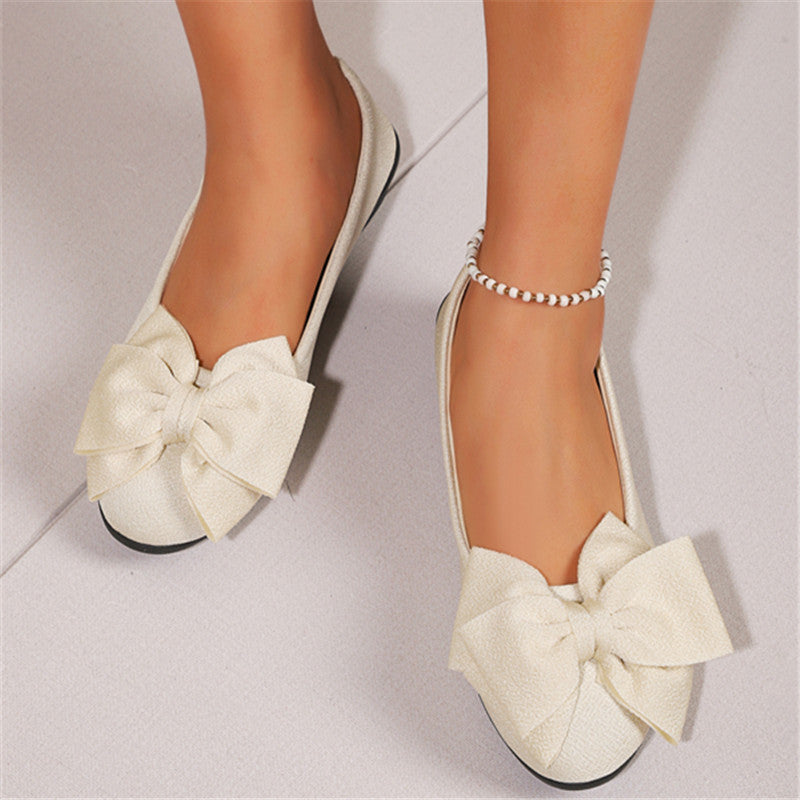 New Bowknot Loafers For Women