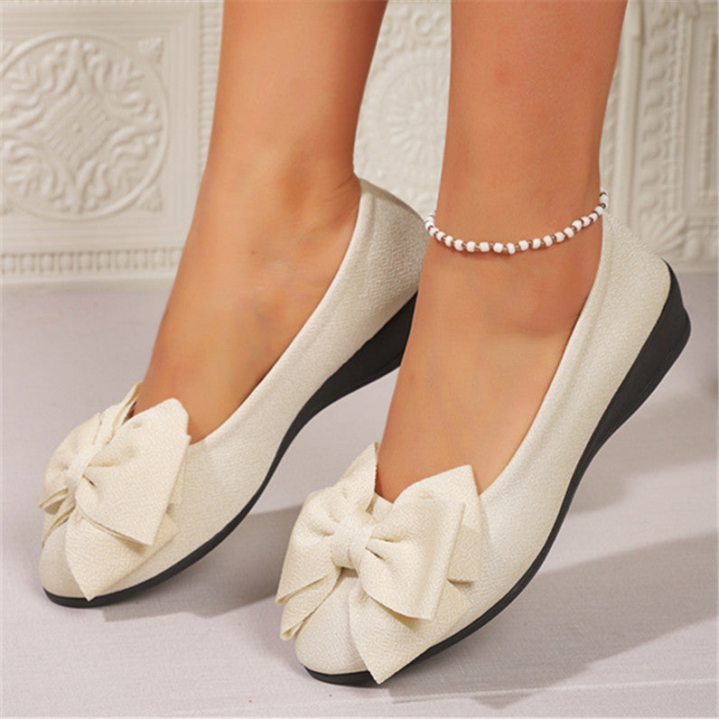 New Bowknot Loafers For Women